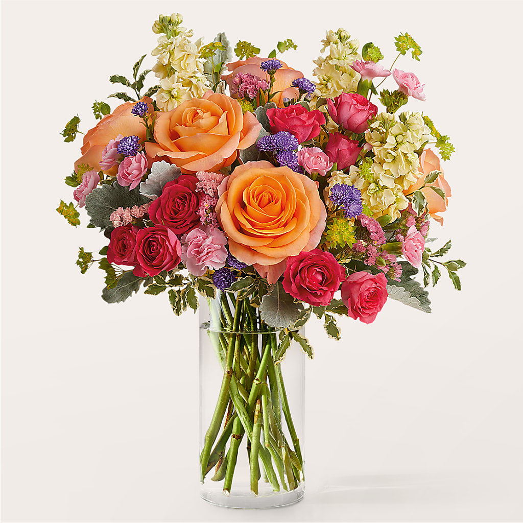 Tangerine Tango Bouquet –  Magical Flowers, Naples FL