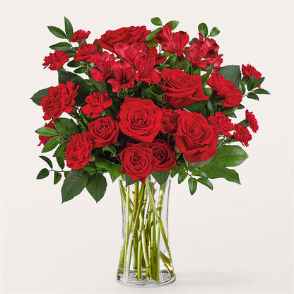 Brilliant Ruby Bouquet –  Magical Flowers, Naples FL