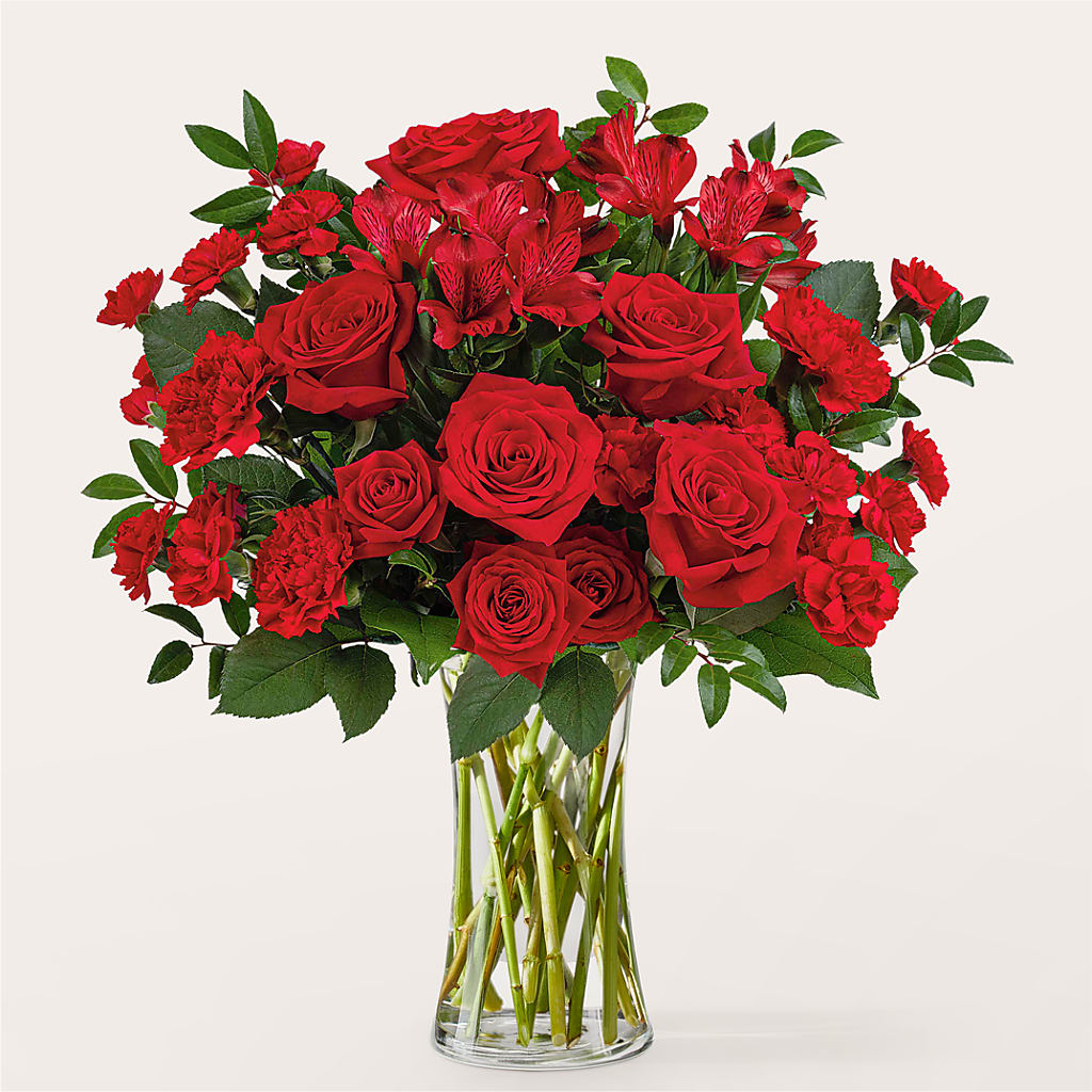 Brilliant Ruby Bouquet –  Magical Flowers, Naples FL