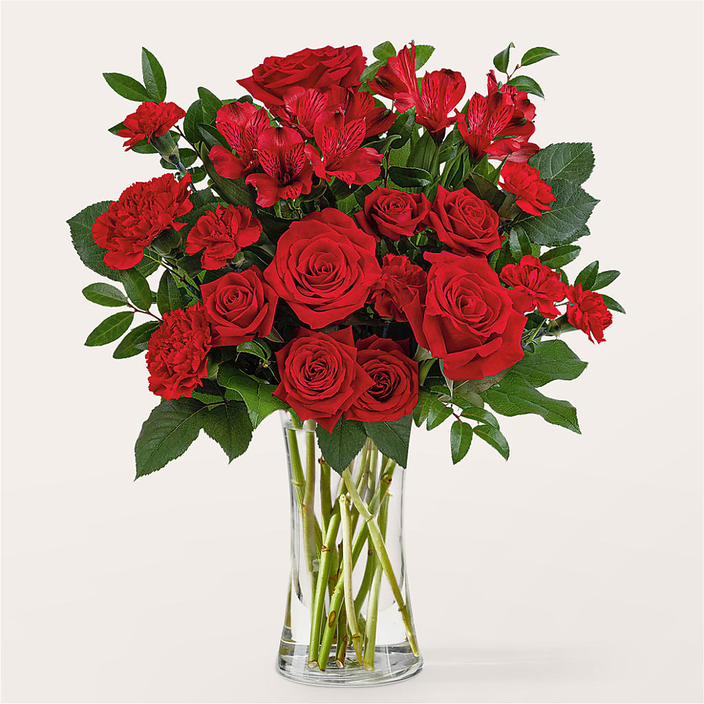 Brilliant Ruby Bouquet –  Magical Flowers, Naples FL