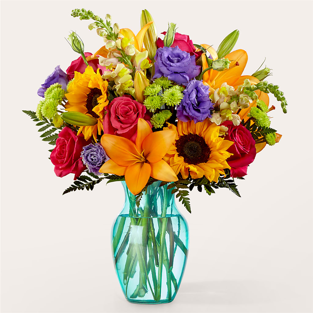 Double Rainbow Bouquet –  Magical Flowers, Naples FL