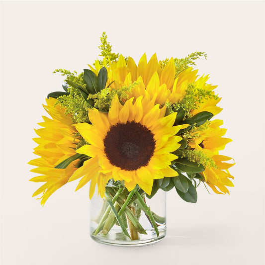 Beaming Sunflower Bouquet –  Magical Flowers, Naples FL