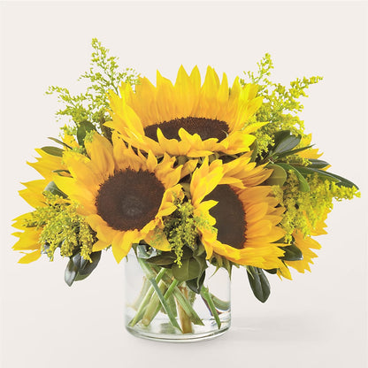 Beaming Sunflower Bouquet –  Magical Flowers, Naples FL