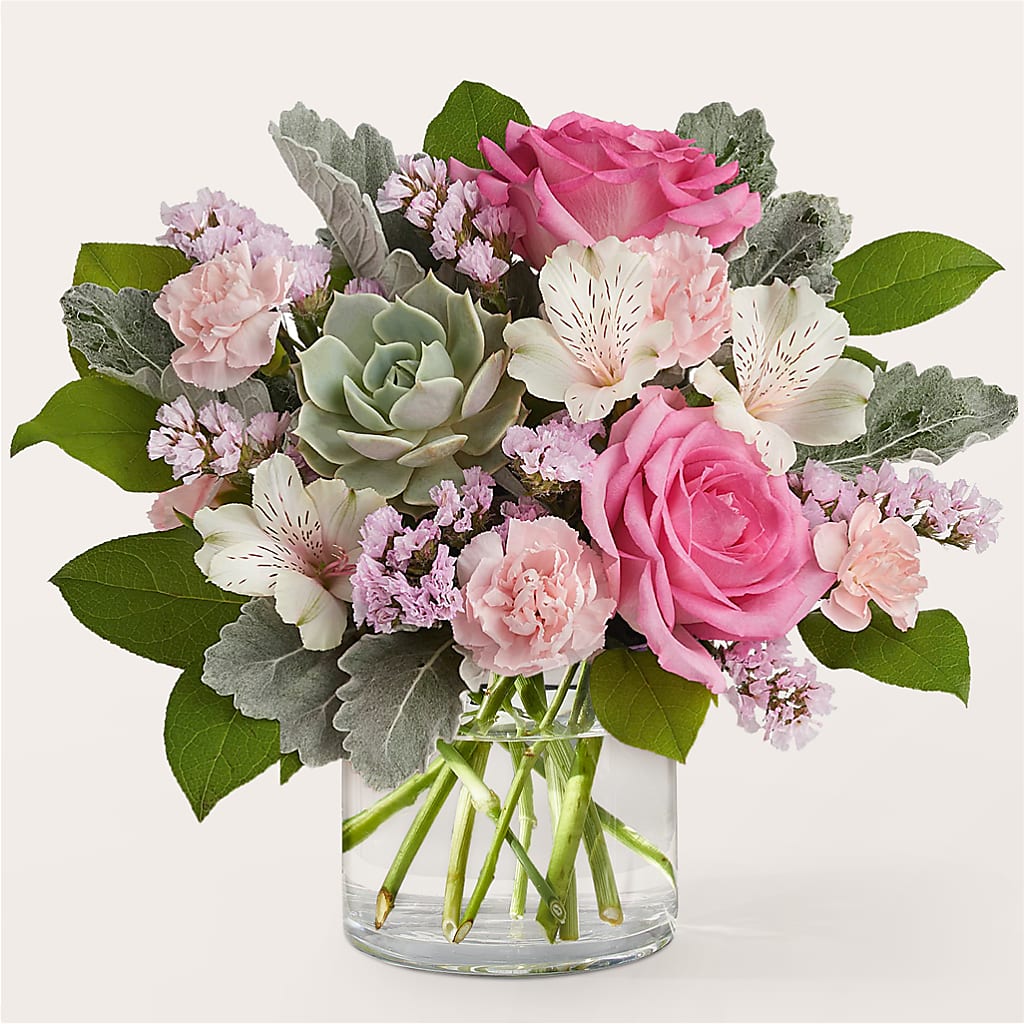 Dusty Rose Bouquet –  Magical Flowers, Naples FL