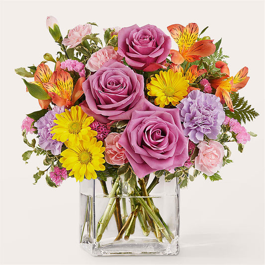Shades of Happiness Bouquet –  Magical Flowers, Naples FL