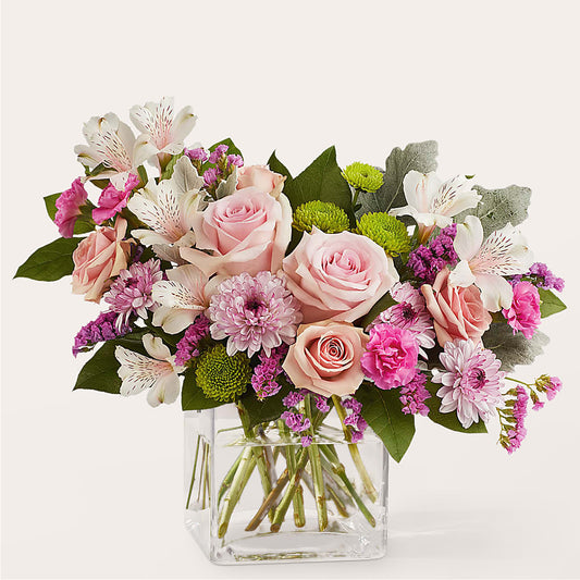 Pink Suede Bouquet –  Magical Flowers, Naples FL
