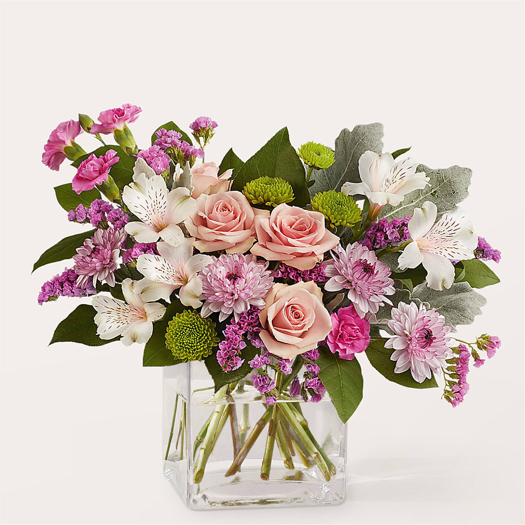 Pink Suede Bouquet –  Magical Flowers, Naples FL