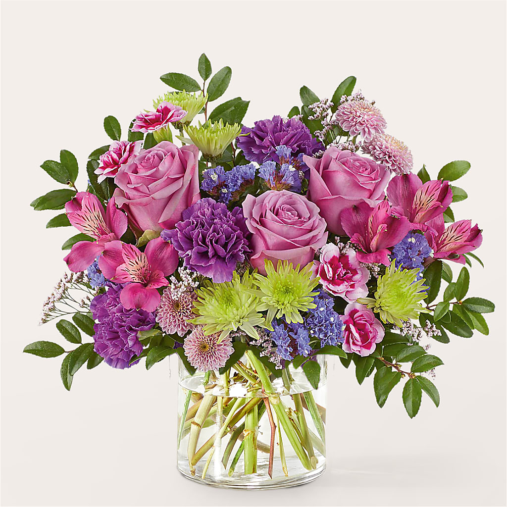 Glass Half Full Bouquet –  Magical Flowers, Naples FL