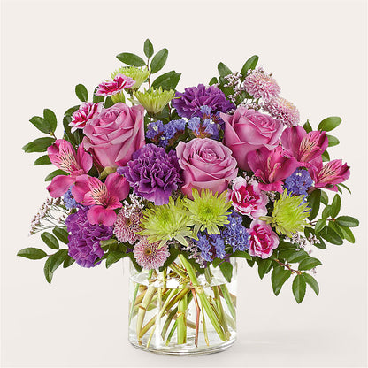 Glass Half Full Bouquet –  Magical Flowers, Naples FL