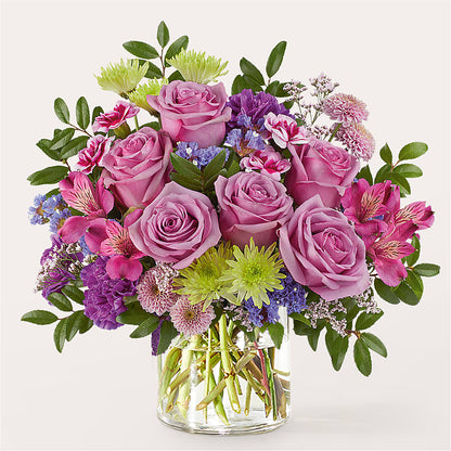 Glass Half Full Bouquet –  Magical Flowers, Naples FL