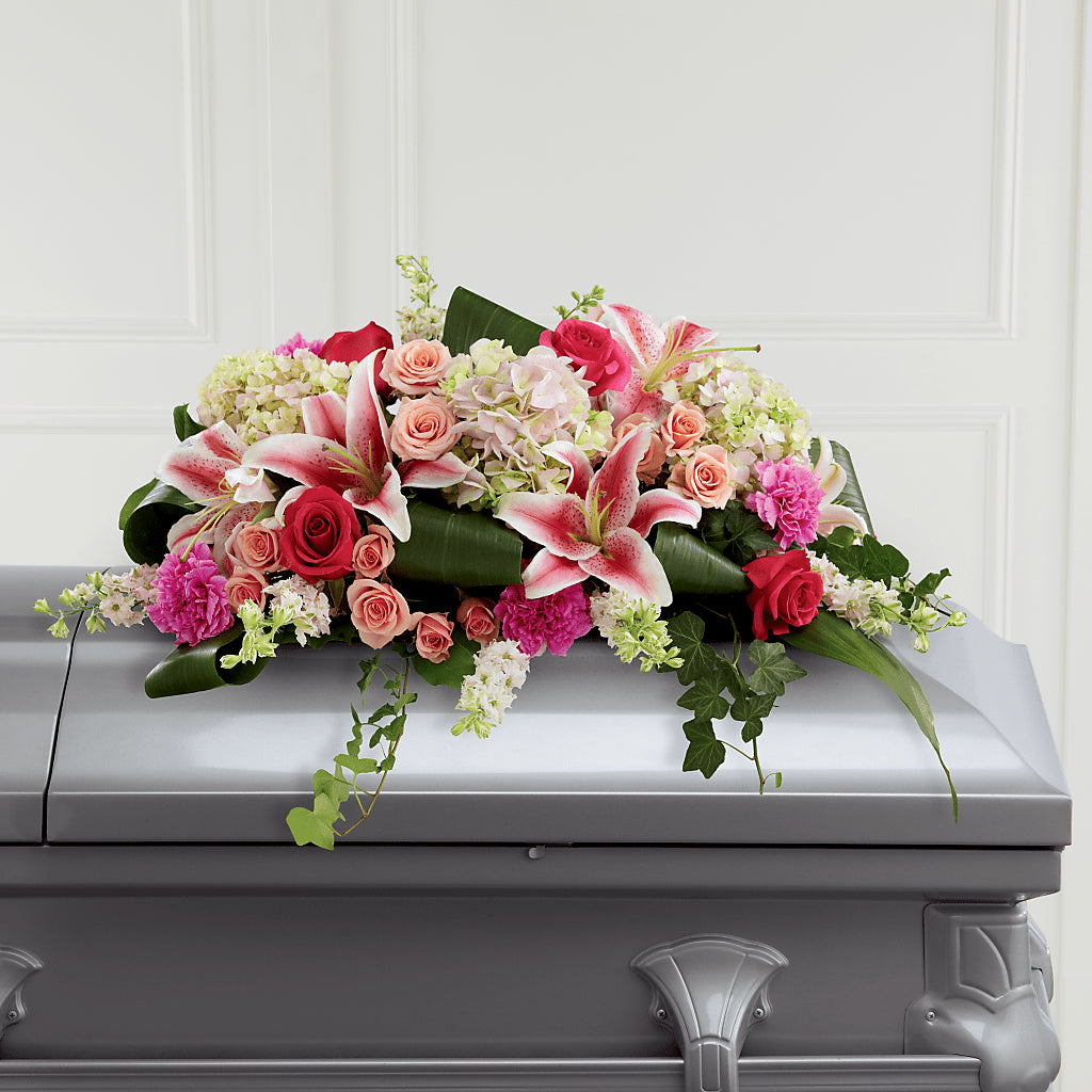 Splendid Grace Casket Spray –  Magical Flowers, Naples FL