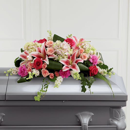 Splendid Grace Casket Spray –  Magical Flowers, Naples FL
