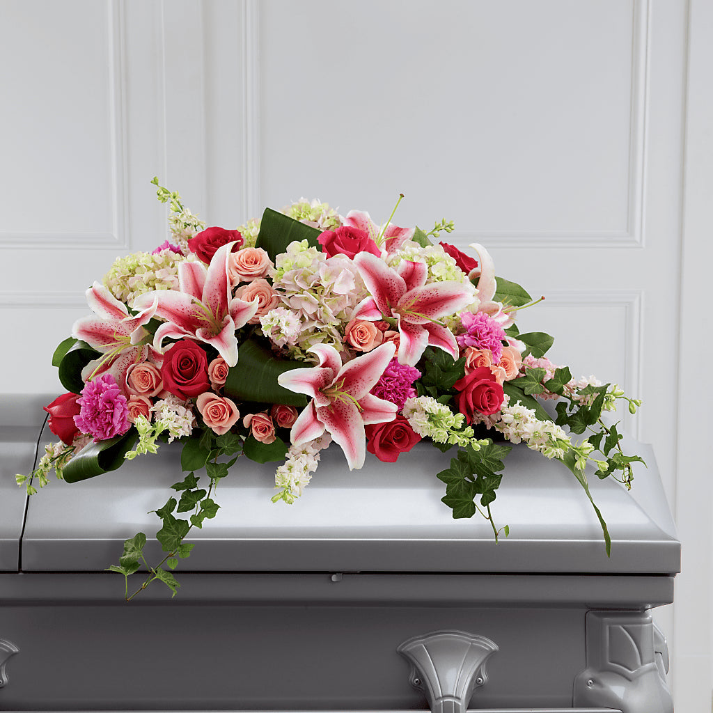 Splendid Grace Casket Spray –  Magical Flowers, Naples FL