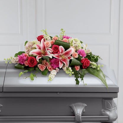 Splendid Grace Casket Spray –  Magical Flowers, Naples FL