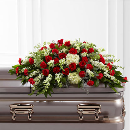 Sincerity Casket Spray –  Magical Flowers, Naples FL
