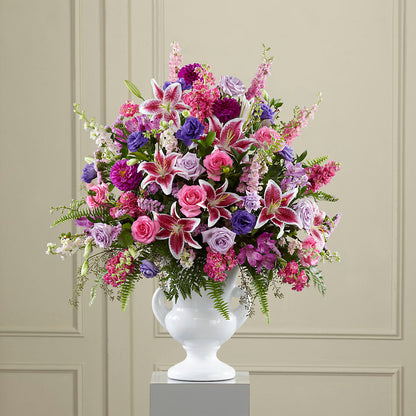 Peaceful Tribute Arrangement –  Magical Flowers, Naples FL
