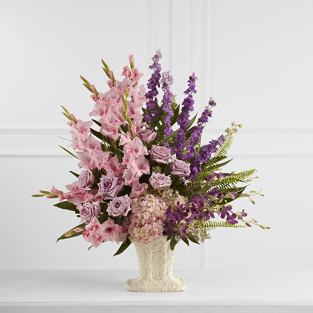 Flowing Garden Arrangement –  Magical Flowers, Naples FL