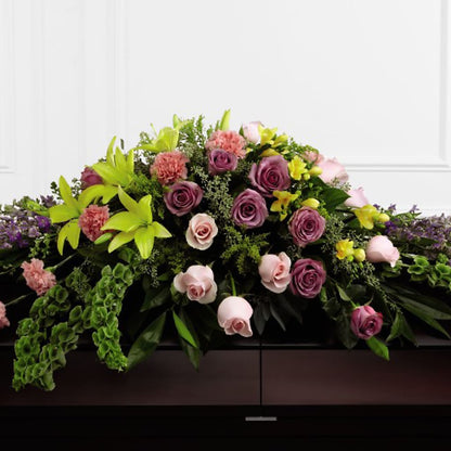 Forever Beloved Casket Spray –  Magical Flowers, Naples FL