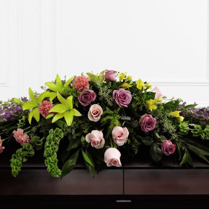 Forever Beloved Casket Spray –  Magical Flowers, Naples FL