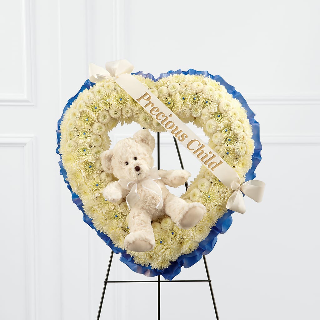 Precious Child Standing Heart –  Magical Flowers, Naples FL