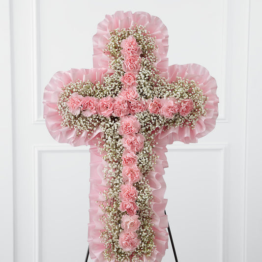 Angel's Cross Easel –  Magical Flowers, Naples FL