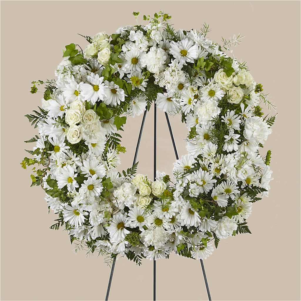 Faithful Wishes Wreath –  Magical Flowers, Naples FL