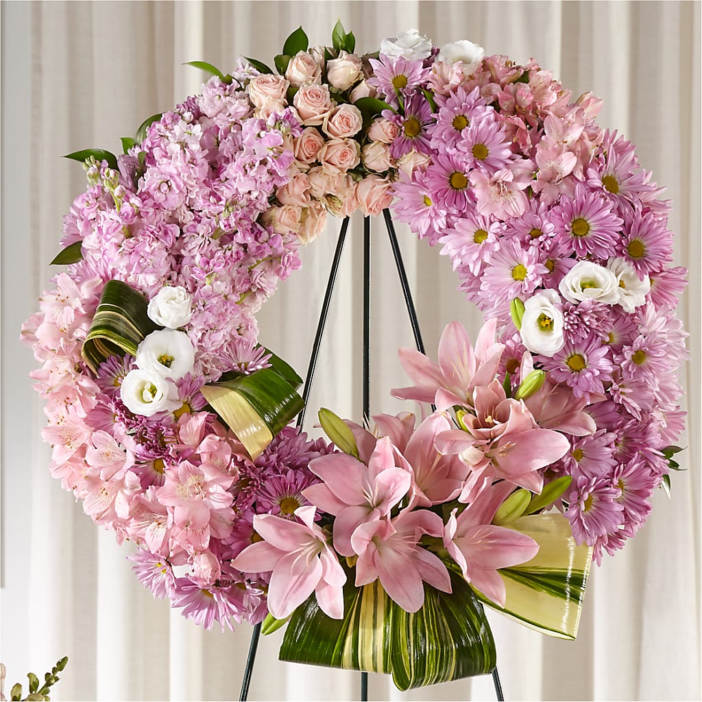 Gift of Warmth Wreath –  Magical Flowers, Naples FL