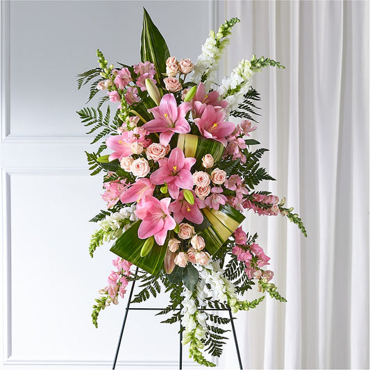 Elegant Embrace Standing Spray –  Magical Flowers, Naples FL