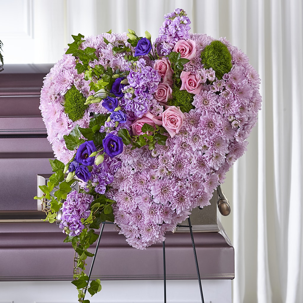 Treasured Love Standing Heart –  Magical Flowers, Naples FL