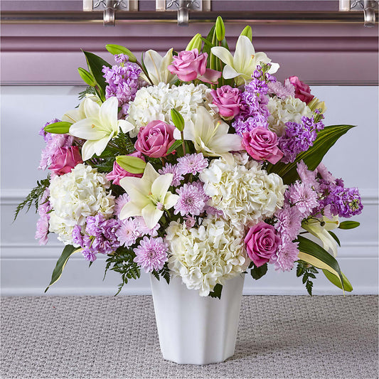 Heaven Sent Floor Basket –  Magical Flowers, Naples FL
