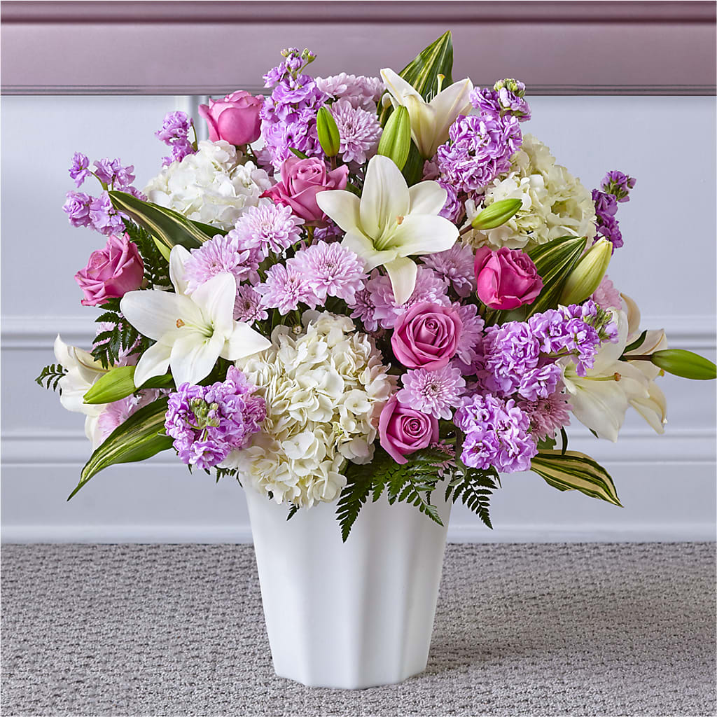 Heaven Sent Floor Basket –  Magical Flowers, Naples FL