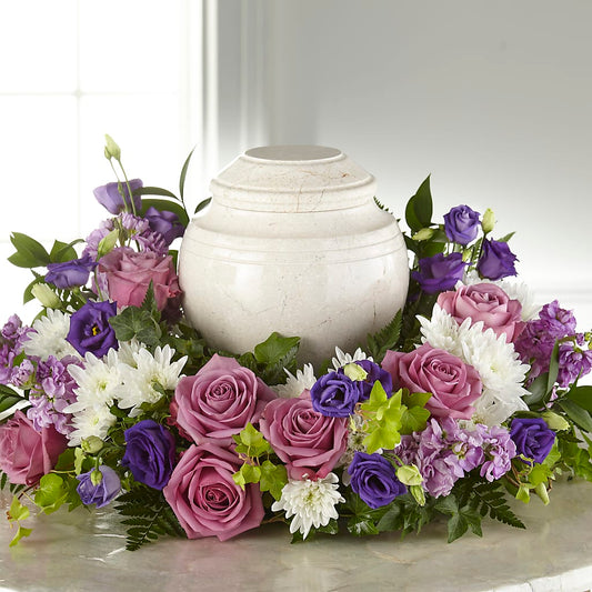 Blooming Sympathy Cremation Adornment –  Magical Flowers, Naples FL