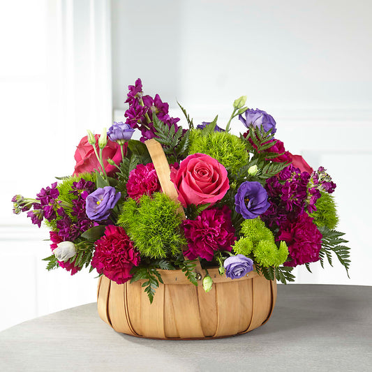 Serene Sanctuary Basket –  Magical Flowers, Naples FL