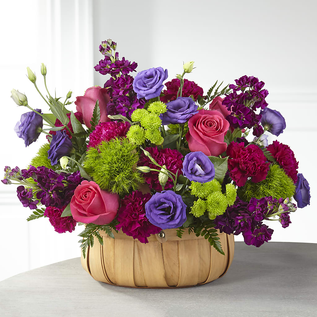 Serene Sanctuary Basket –  Magical Flowers, Naples FL