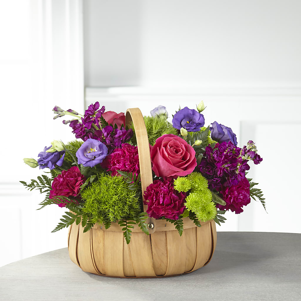 Serene Sanctuary Basket –  Magical Flowers, Naples FL
