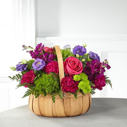 Serene Sanctuary Basket –  Magical Flowers, Naples FL
