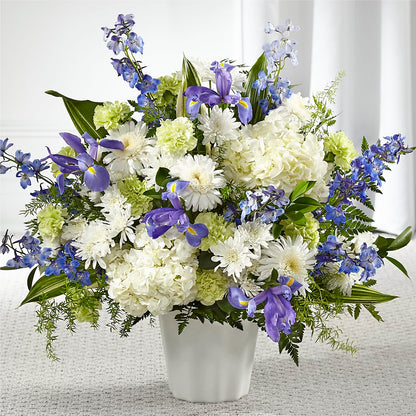 Soft Serenity Floor Basket –  Magical Flowers, Naples FL