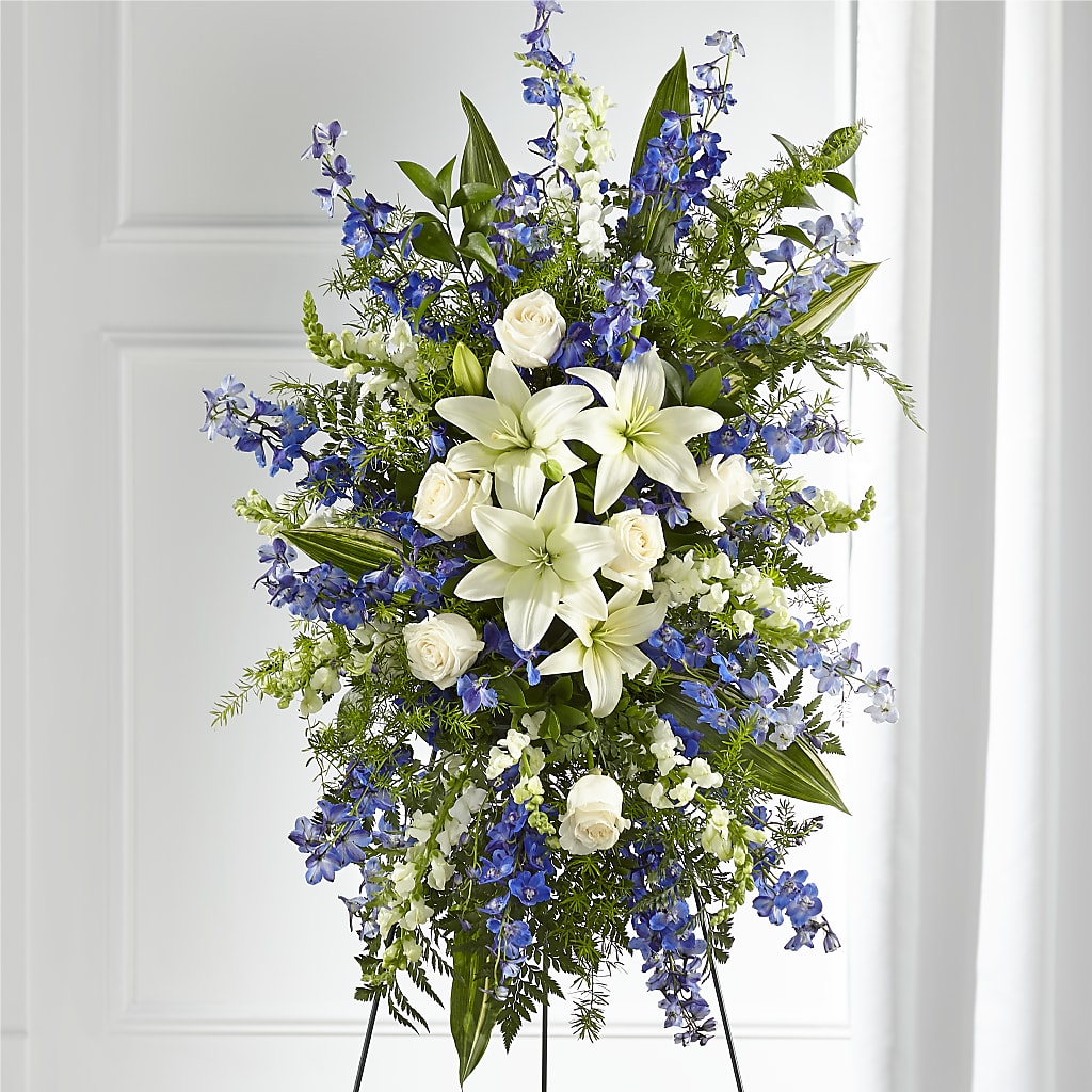 Faithful Friend Standing Spray –  Magical Flowers, Naples FL