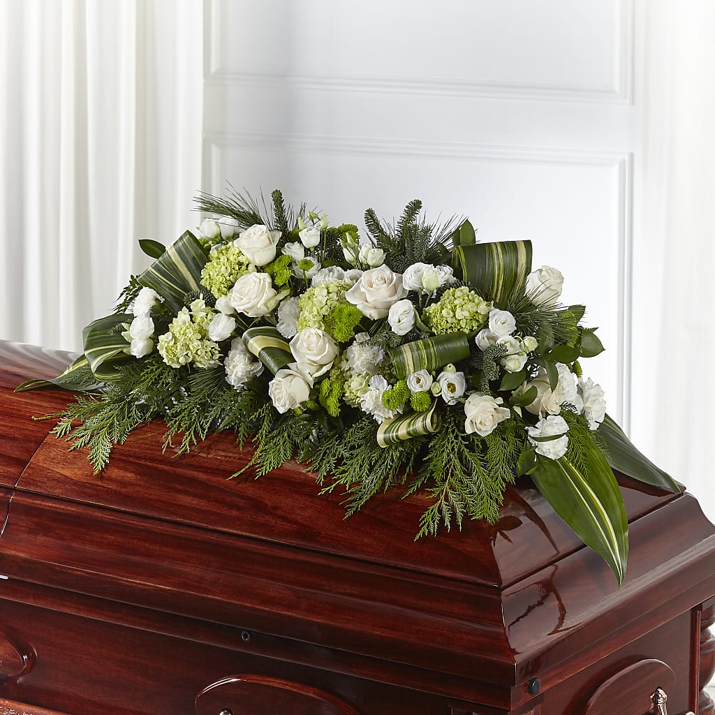 Hopeful Gesture Casket Spray –  Magical Flowers, Naples FL
