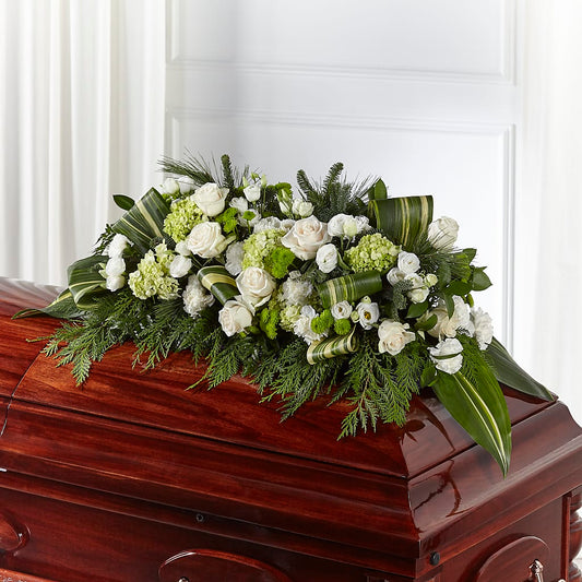 Hopeful Gesture Casket Spray –  Magical Flowers, Naples FL