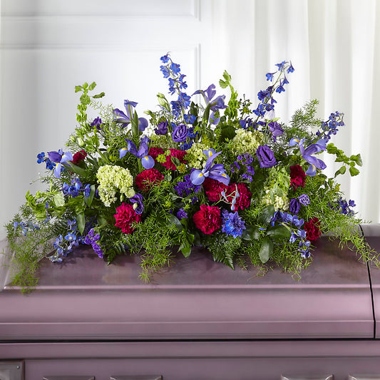 Always Treasured Casket Spray –  Magical Flowers, Naples FL
