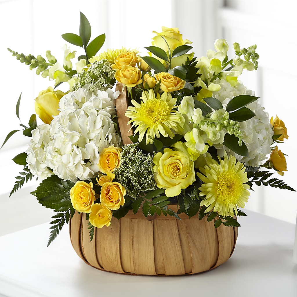 Rustic Remembrance Basket –  Magical Flowers, Naples FL