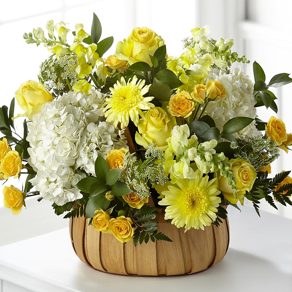 Rustic Remembrance Basket –  Magical Flowers, Naples FL
