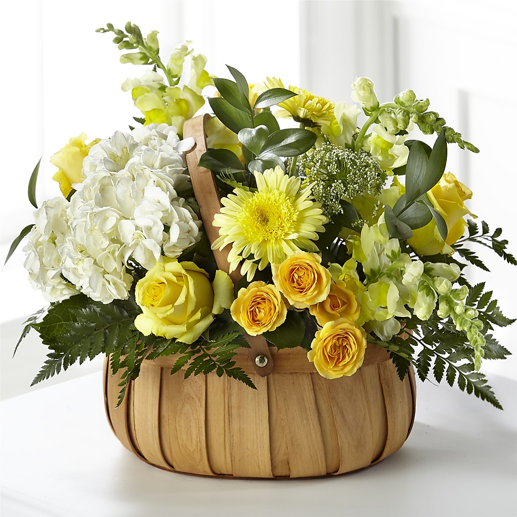 Rustic Remembrance Basket –  Magical Flowers, Naples FL