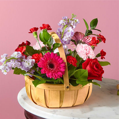 Pink Picnic Basket –  Magical Flowers, Naples FL