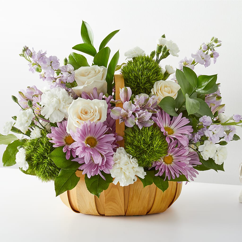 Peace & Love Basket –  Magical Flowers, Naples FL