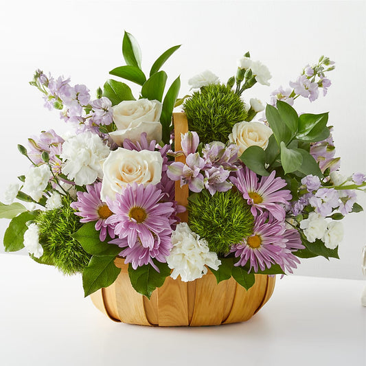 Peace & Love Basket –  Magical Flowers, Naples FL