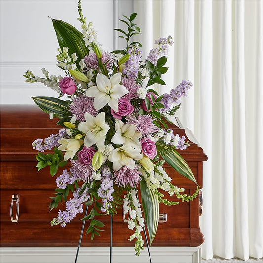 Grateful Hearts Standing Spray –  Magical Flowers, Naples FL