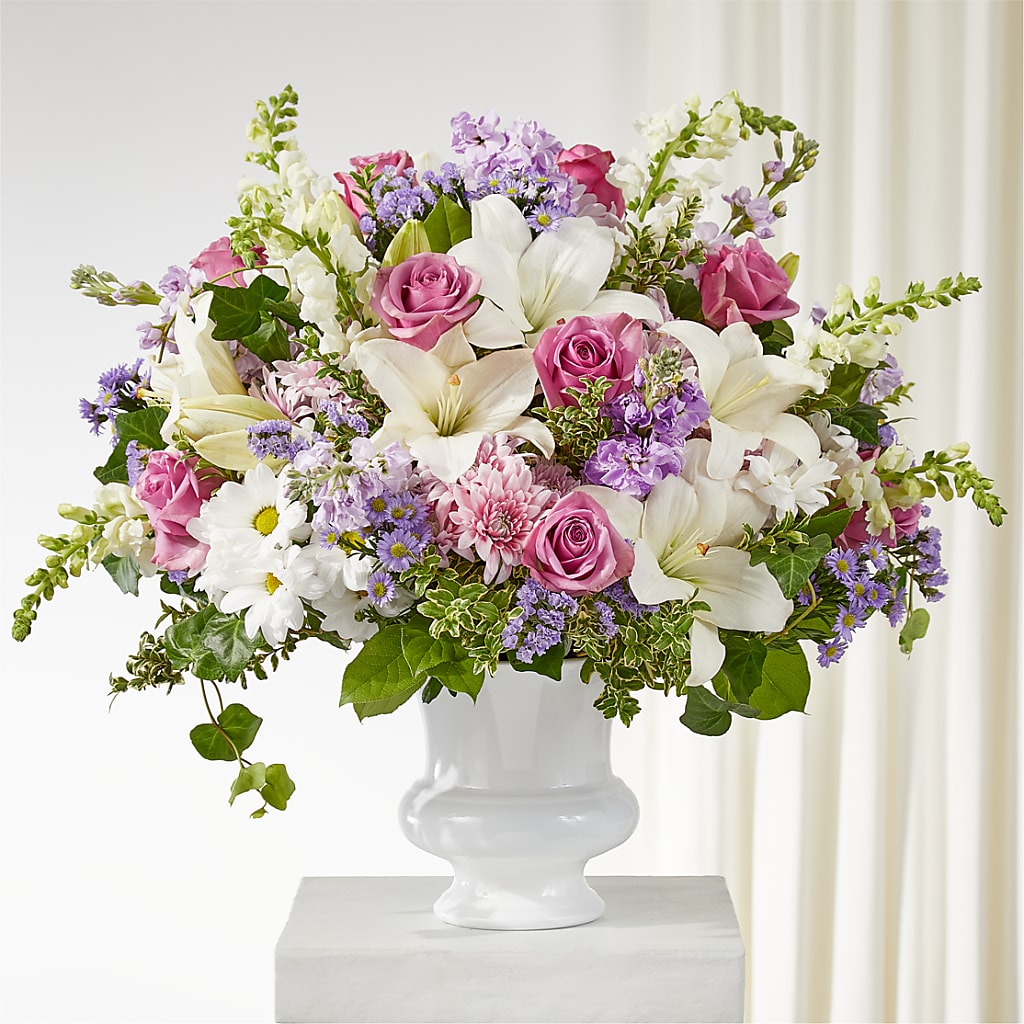 Remarkable Life Urn Arrangement –  Magical Flowers, Naples FL