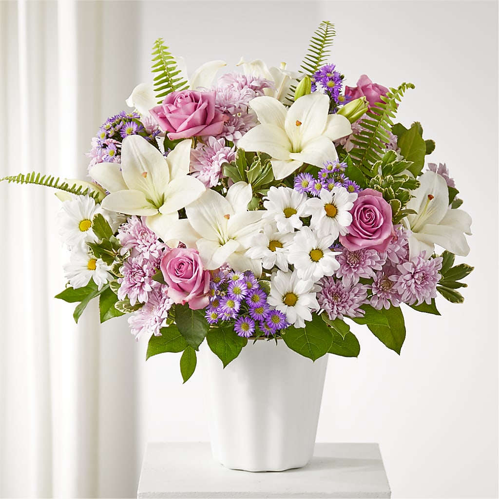 Warmest Thoughts Tabletop Basket –  Magical Flowers, Naples FL